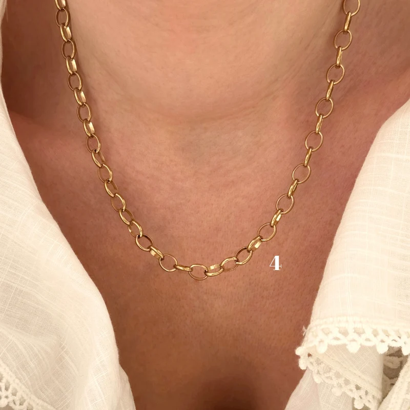Collier charms personnalisable acier