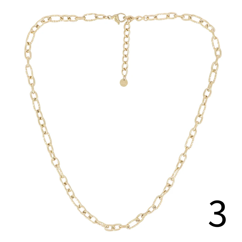 Collier charms personnalisable acier