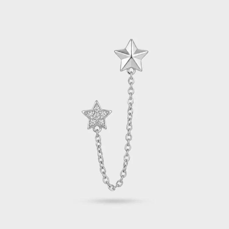 Mono-boucle "Nova" avec Chaîne