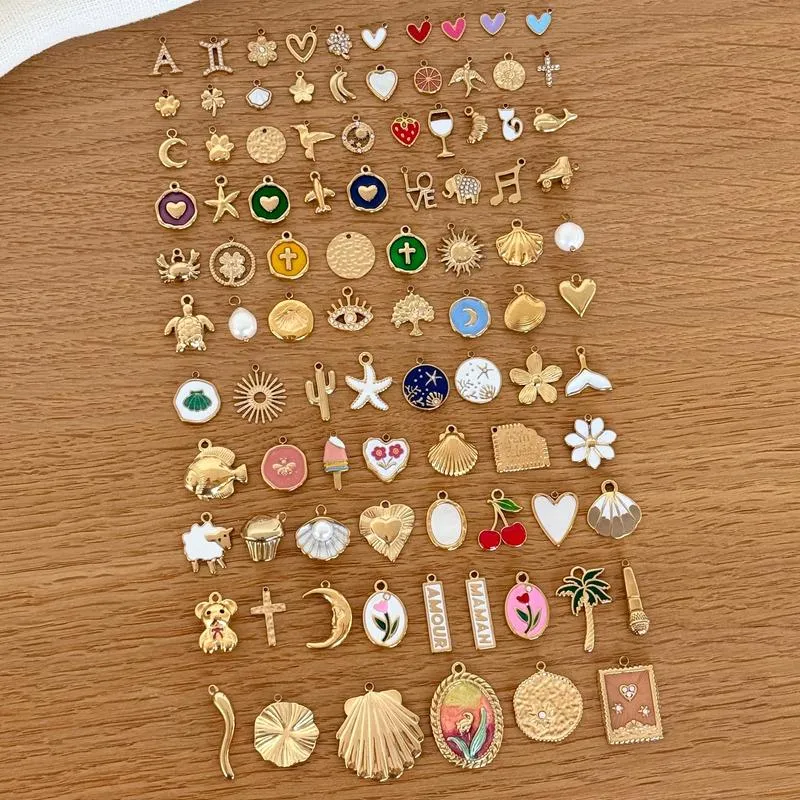 Collier charms personnalisable acier