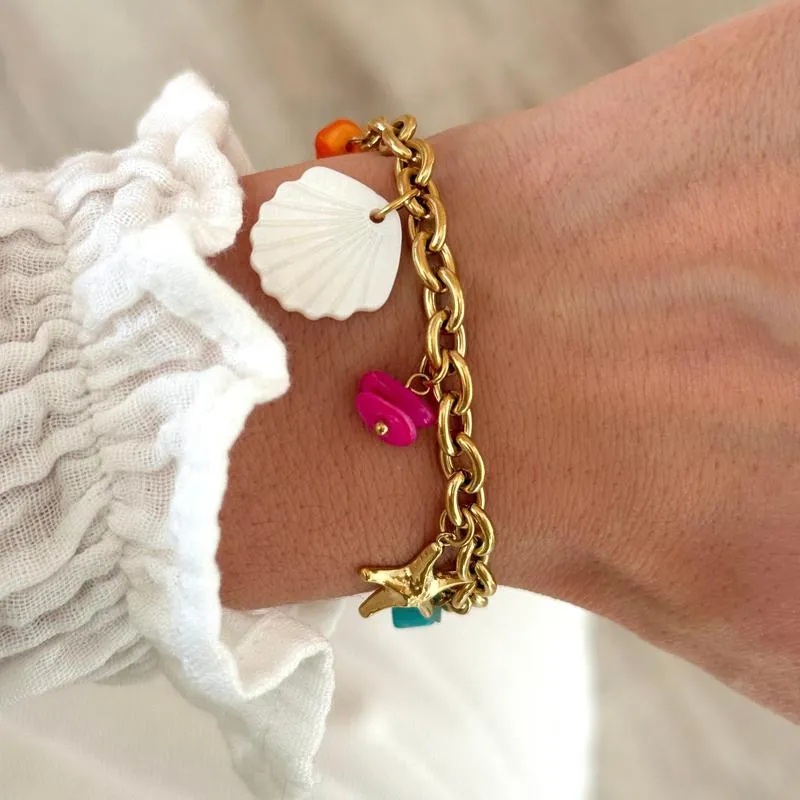 Bracelet "Mykonos" acier
