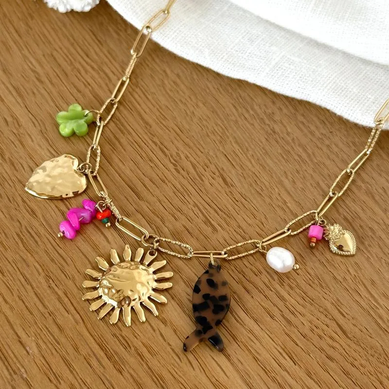 Collier "Janeiro" acier