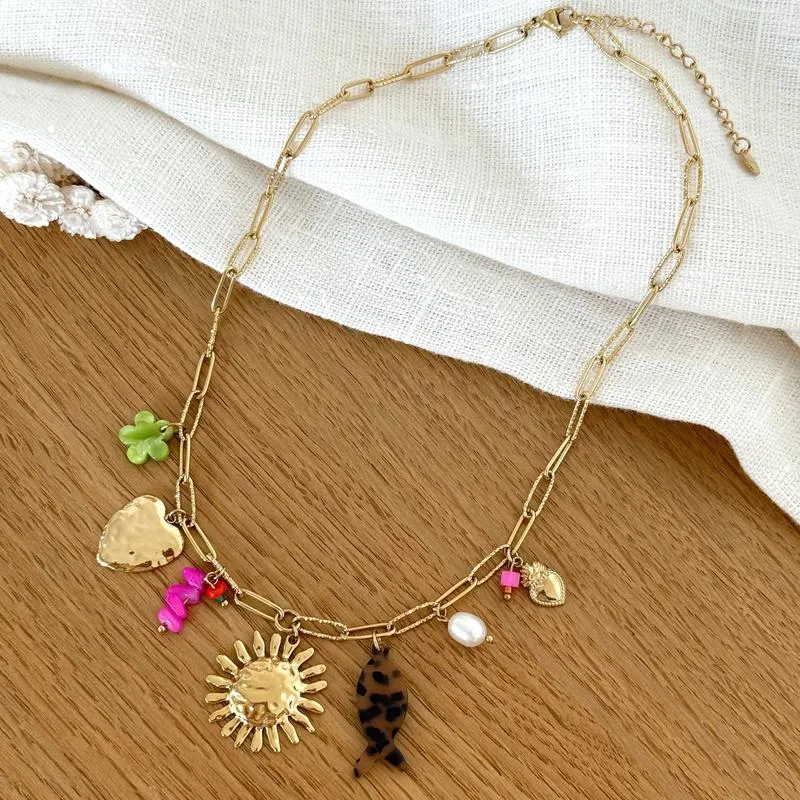 Collier "Janeiro" acier