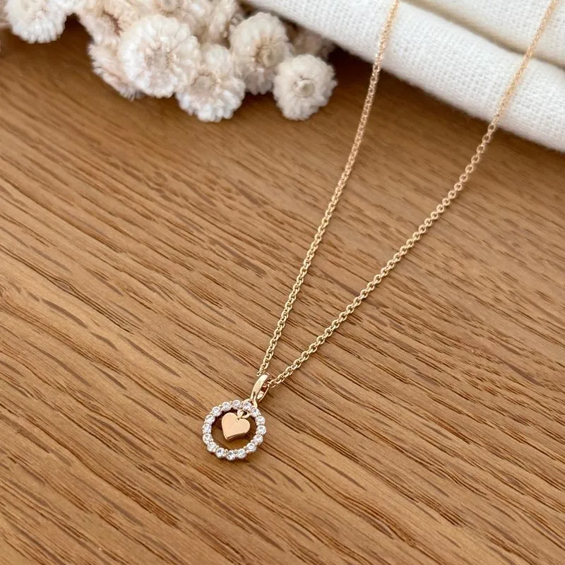 Collier "Isadora" plaqué or