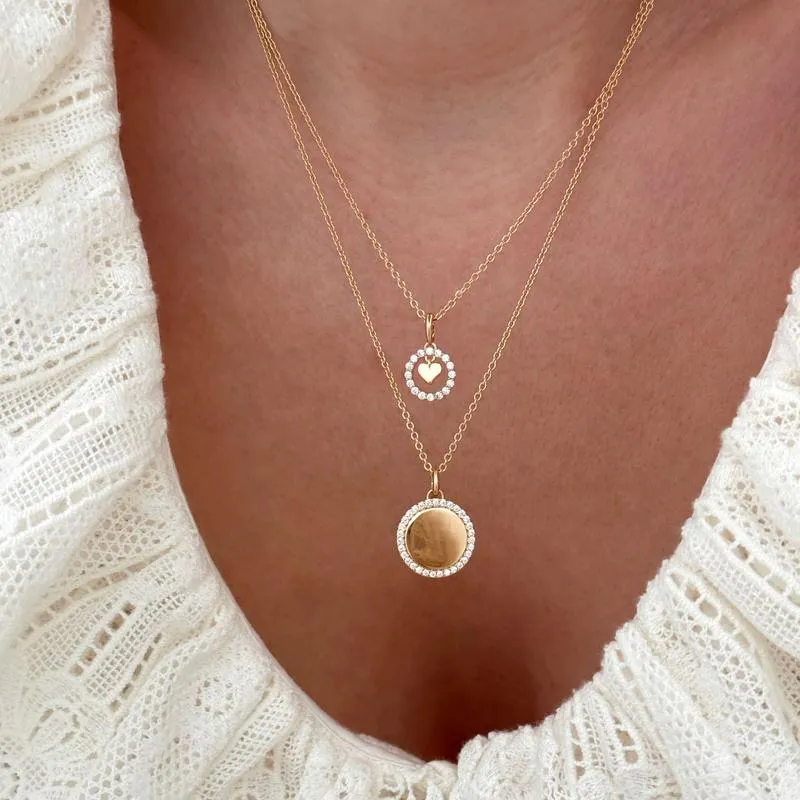 Collier "Isadora" plaqué or