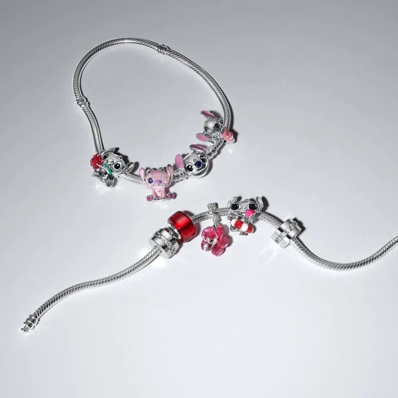 Pandora Disney Charm Été Disney Stitch Murano Glass And Enamel 794642C01