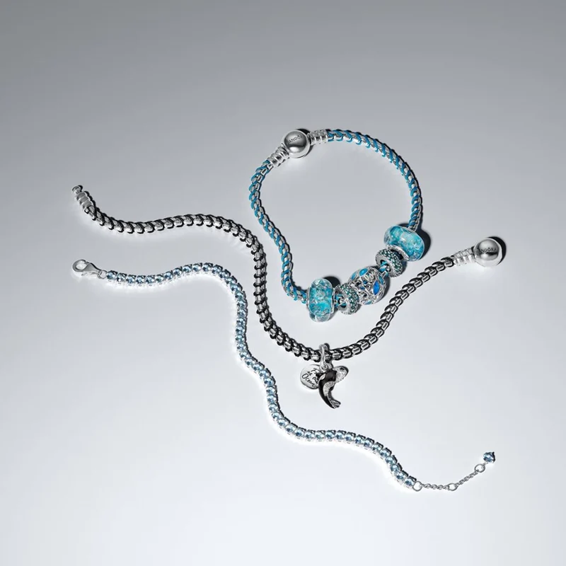 Pandora Moments Charm Poisson Nageant Ajouré Enamel 794699C01