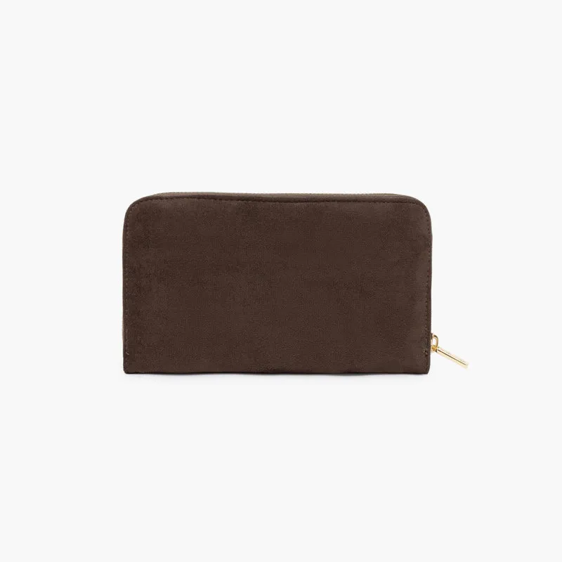 Grand Portefeuille marron Talaya L