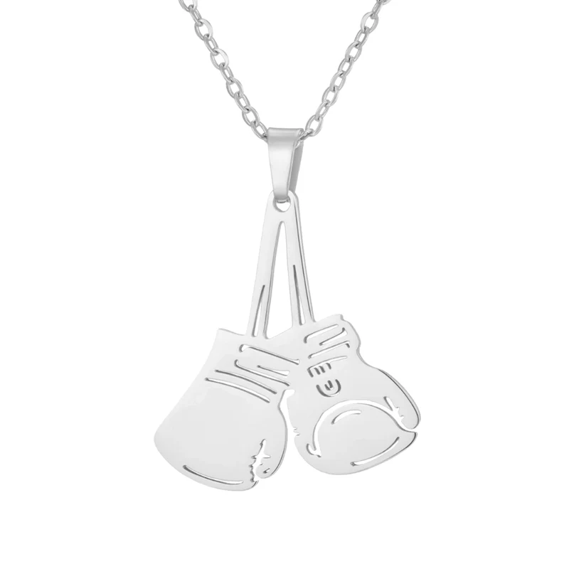 Collier Gants de Boxe Femme