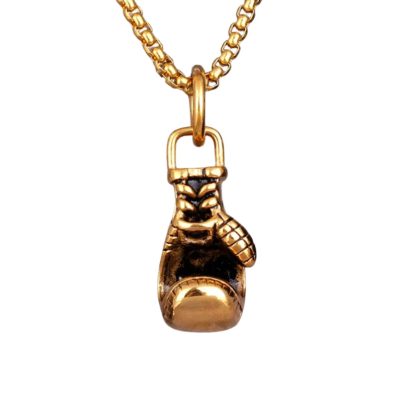 Collier Pendentif Gant de Boxe