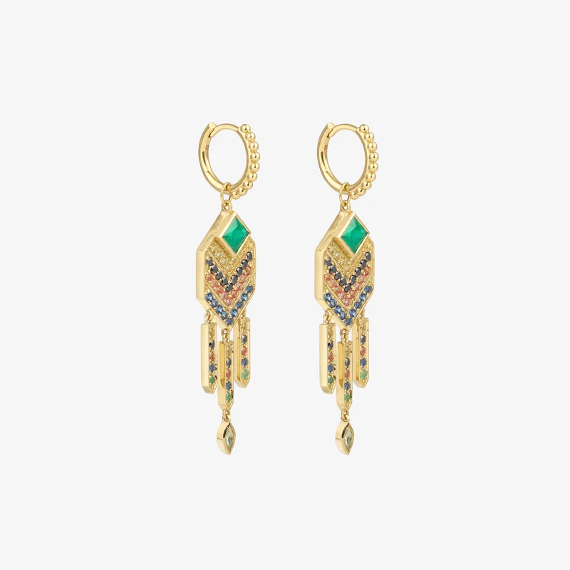 Ani Earrings 2–Green