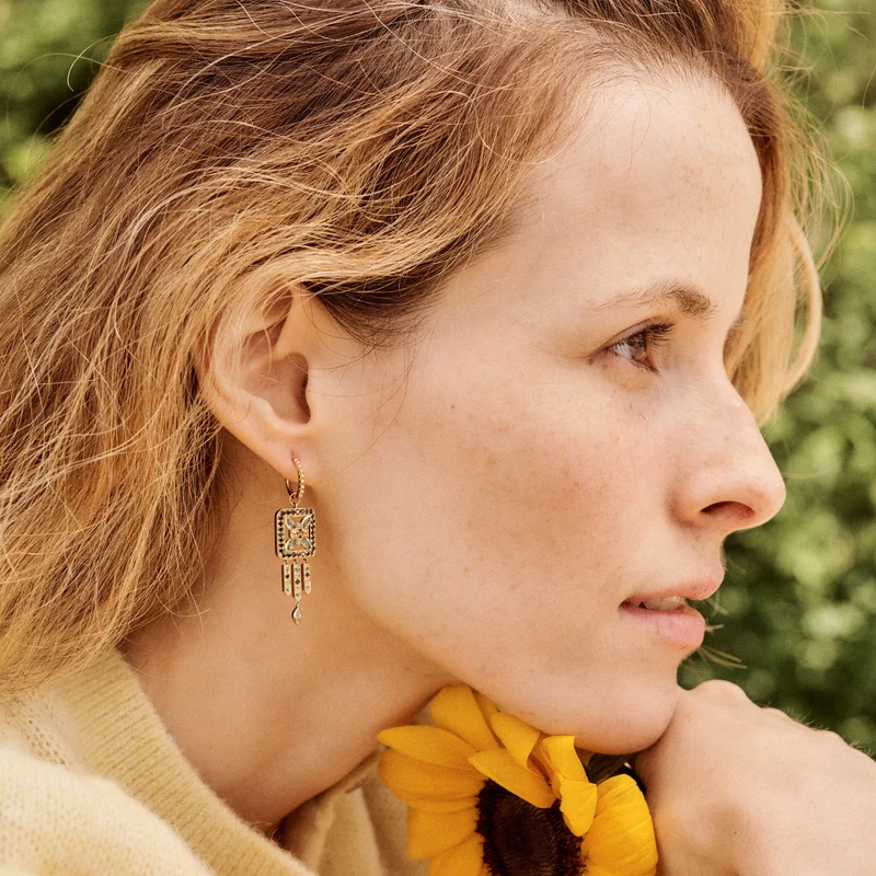 Rita Earrings 3–Green