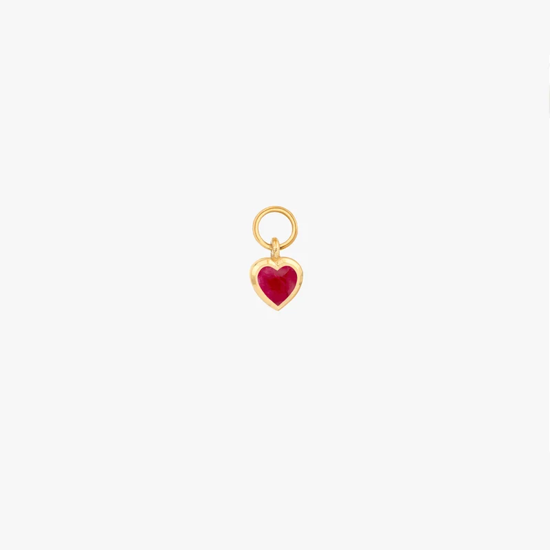 Earring Charm Petit Coeur