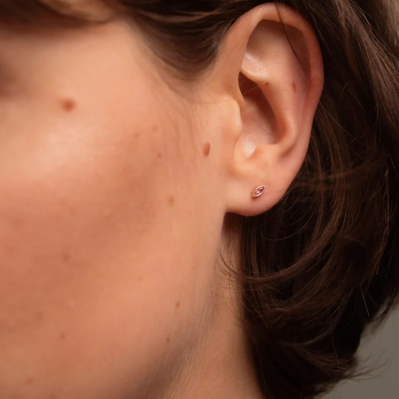 Georgia Ear Stud 1–Pink