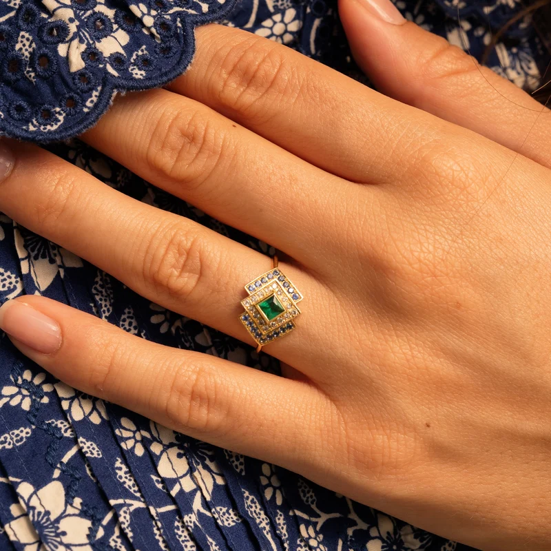 Ginger Ring 6–Green