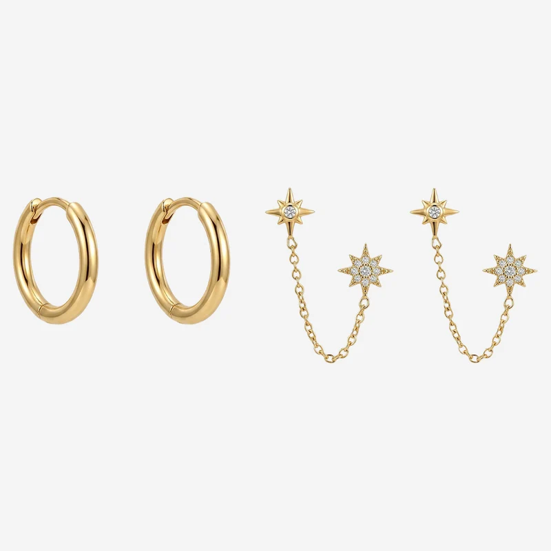 Boucles d'oreilles Zenitha