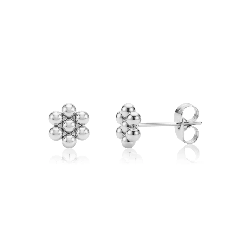 Clous d'oreilles classiques à perles