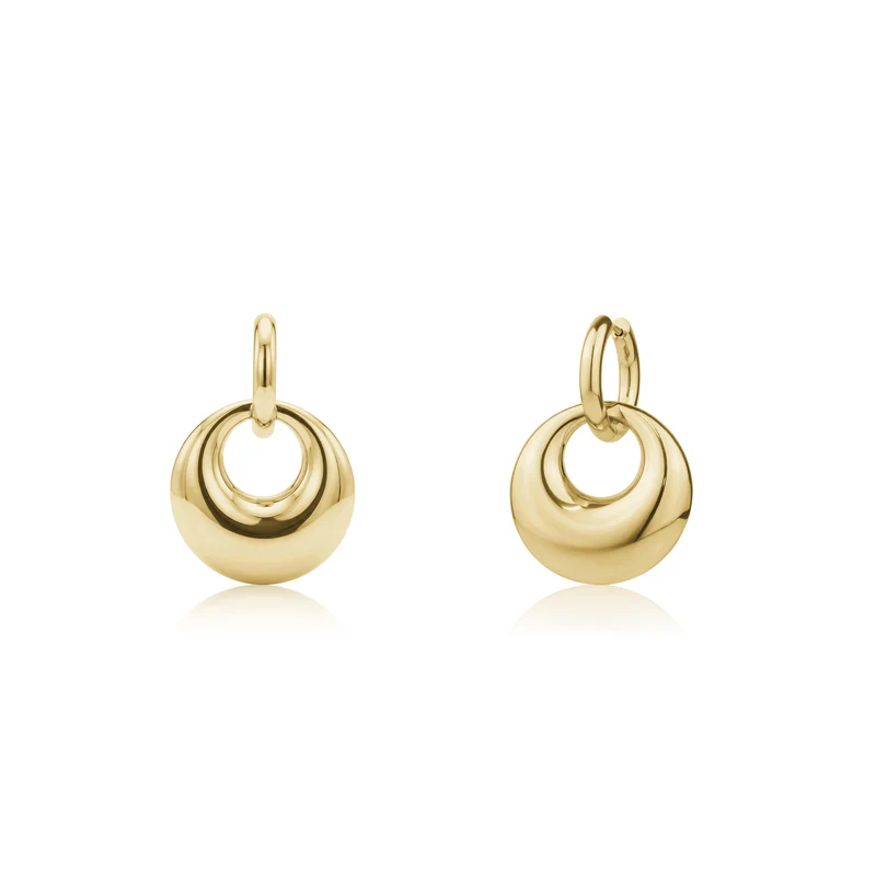 Boucles d'oreilles pendantes Chunky Orbit