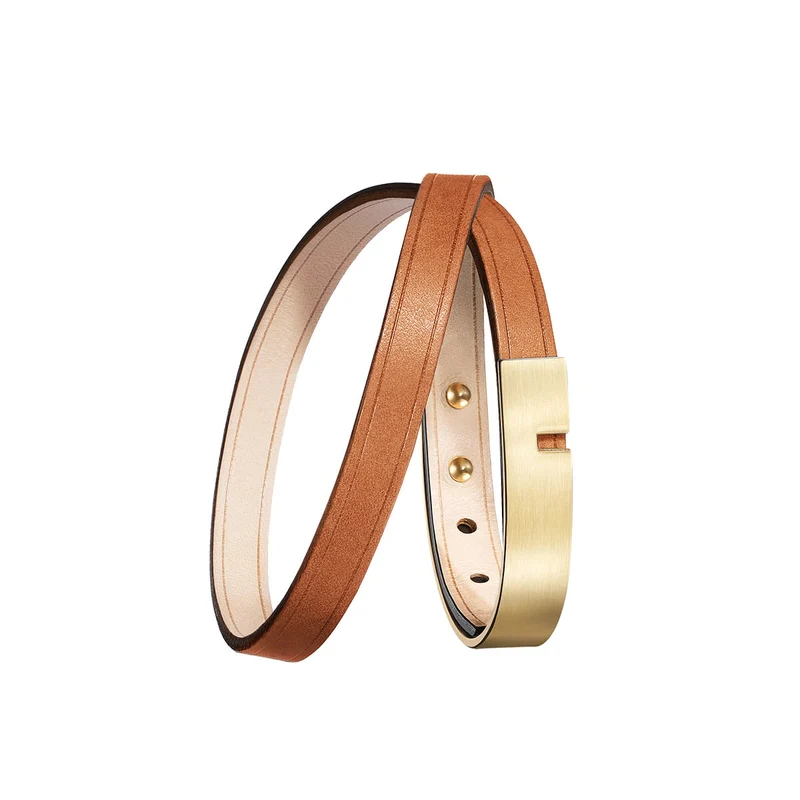 Bracelet homme marron double | U'TURN TWICE