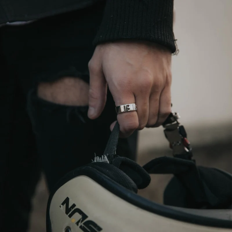 Bague argent homme | VIP