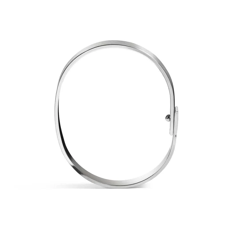 Jonc homme argent - 5mm | SATURNE.5