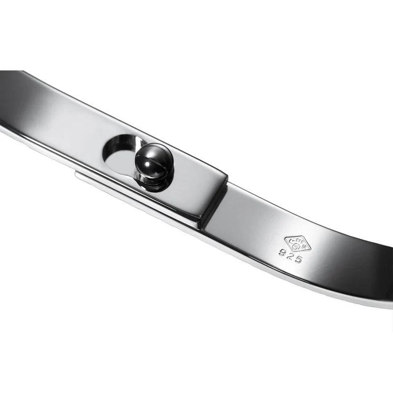 Jonc homme argent - 5mm | SATURNE.5