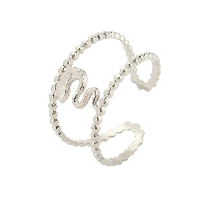 Bague Serpent Fine Dorée