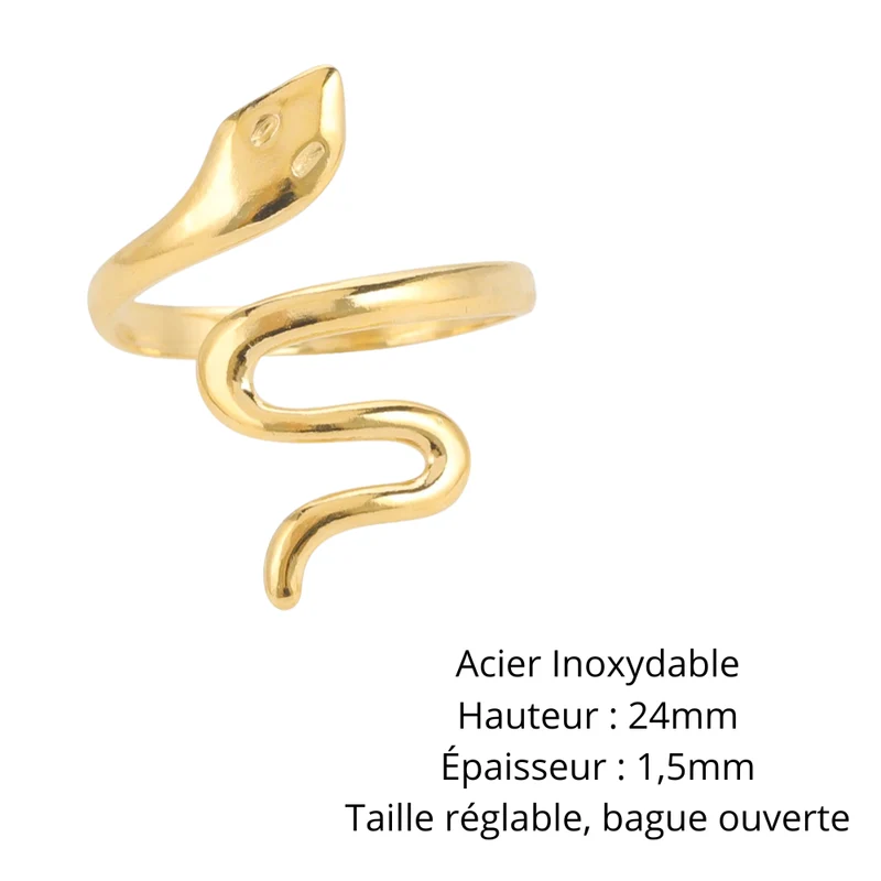 Bague Serpent Femme