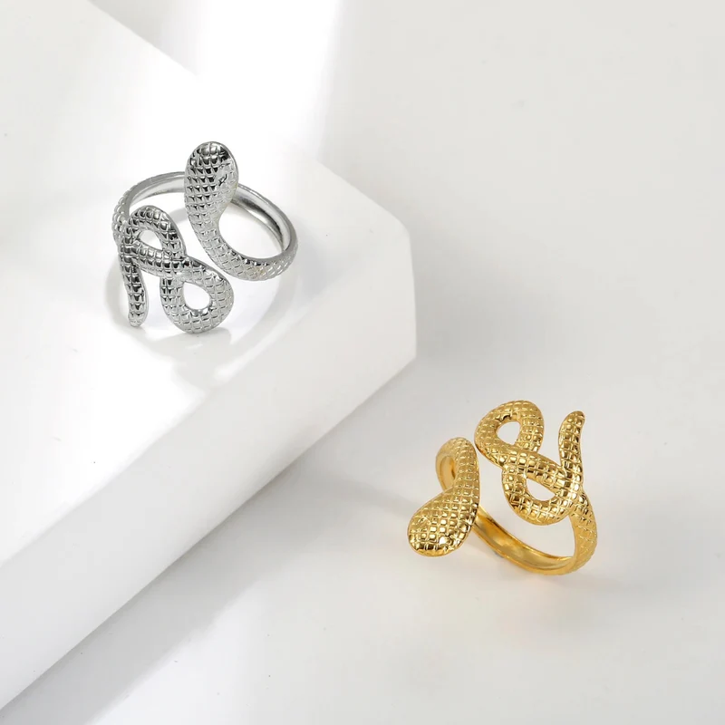 Bague Serpent Signe Infini