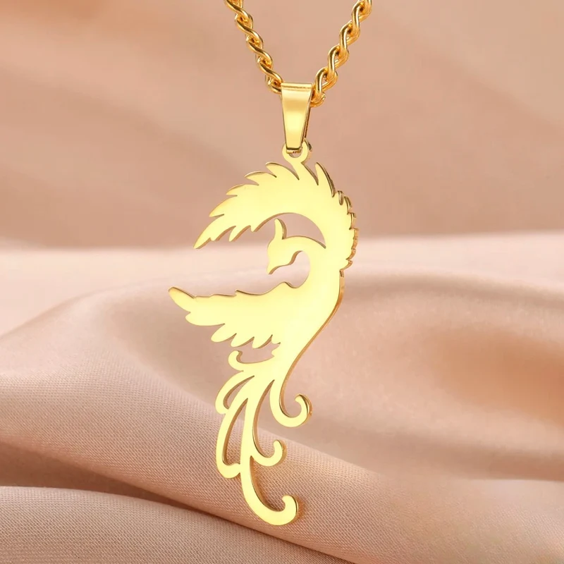 Collier Phoenix Dansant
