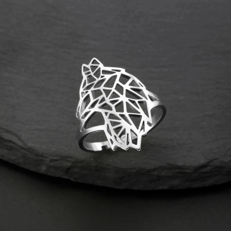 Bague Loup Dessin