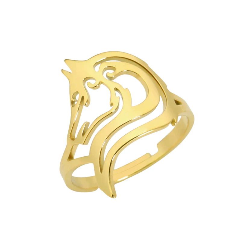 Bague Loup Femme