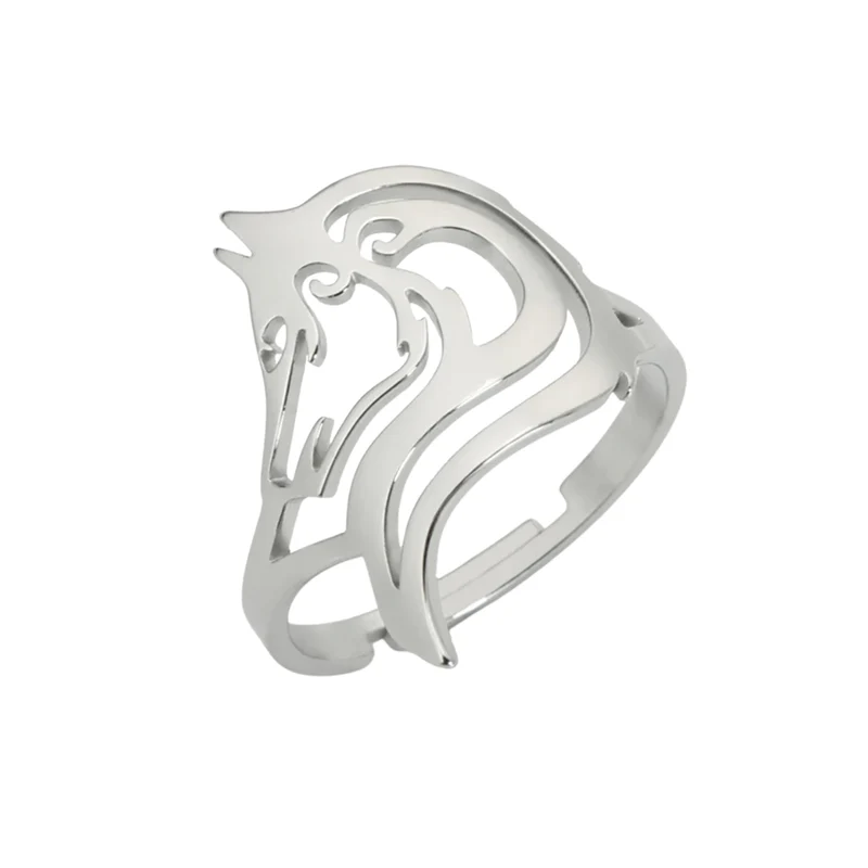 Bague Loup Femme