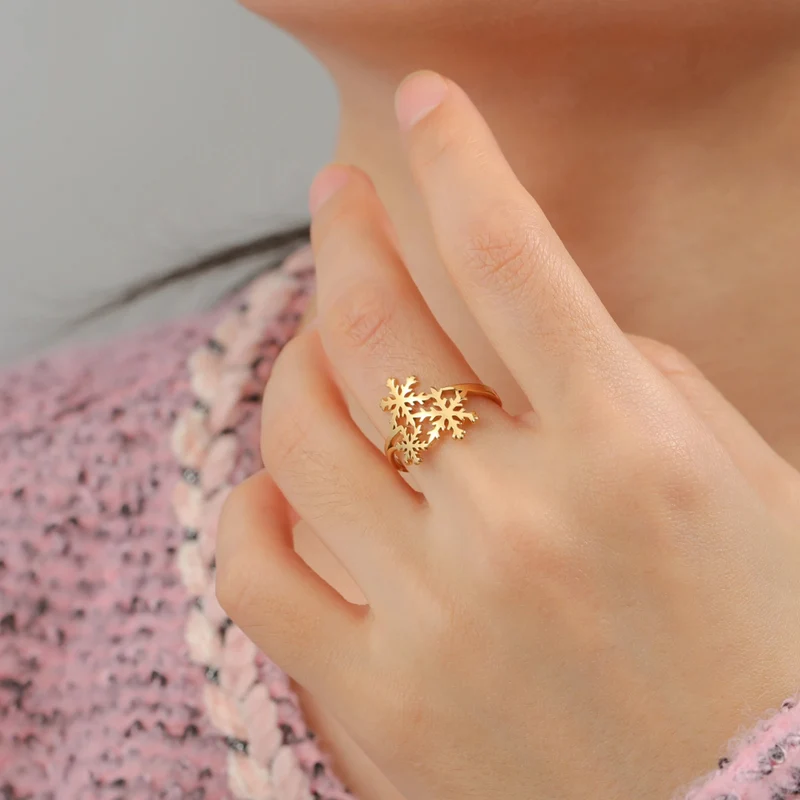 Bague Flocon de Neige
