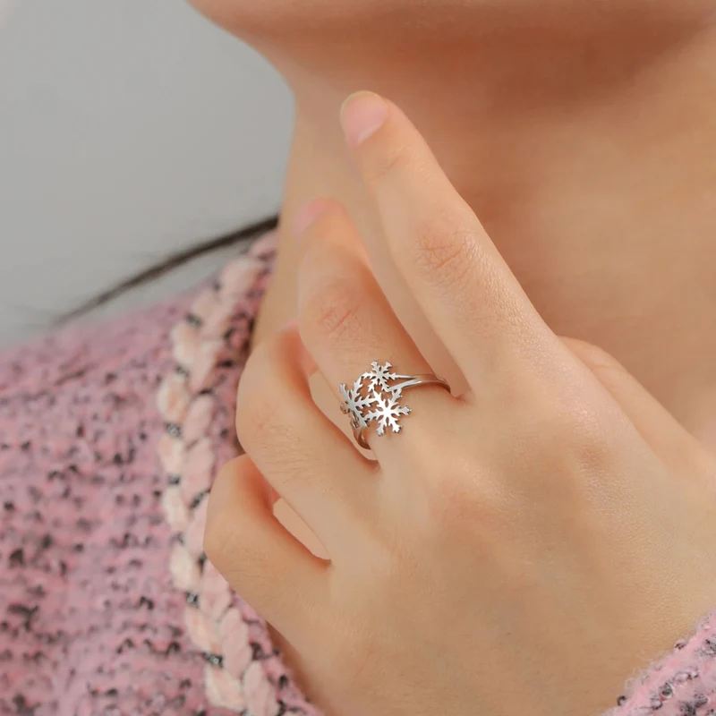 Bague Flocon de Neige