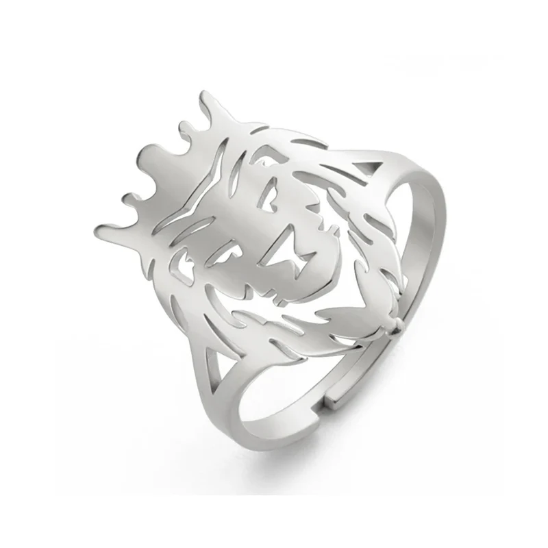 Bague Lion Couronne