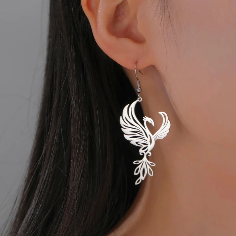 Boucles d'Oreilles Phoenix Femme