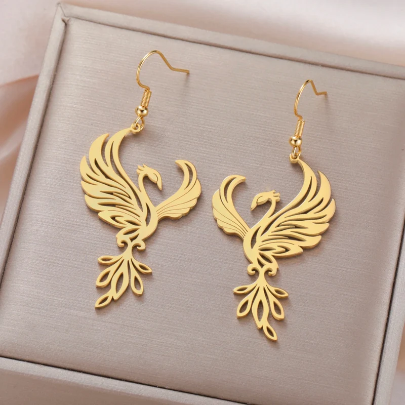 Boucles d'Oreilles Phoenix Femme