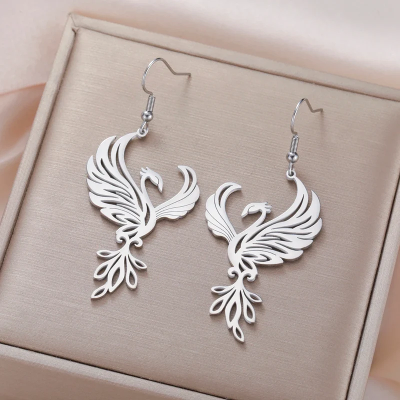 Boucles d'Oreilles Phoenix Femme