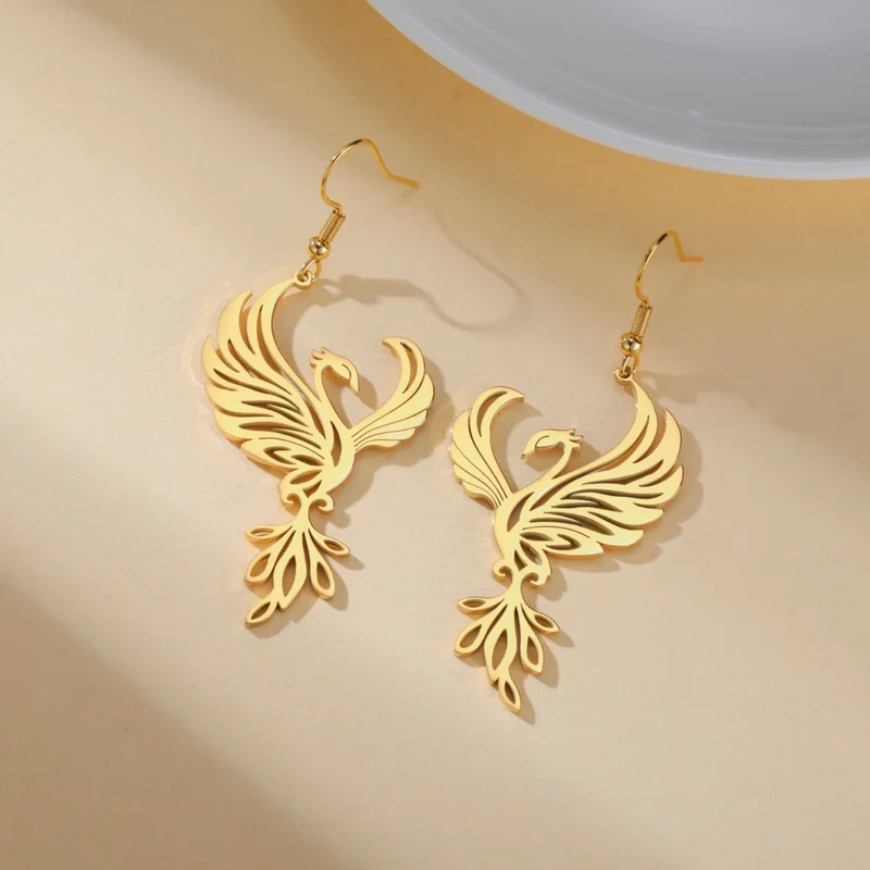 Boucles d'Oreilles Phoenix Femme