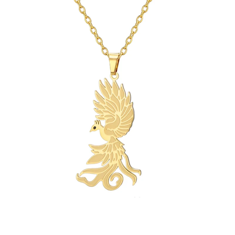 Collier Phoenix Volant