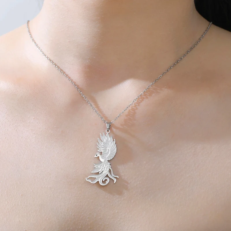 Collier Phoenix Volant