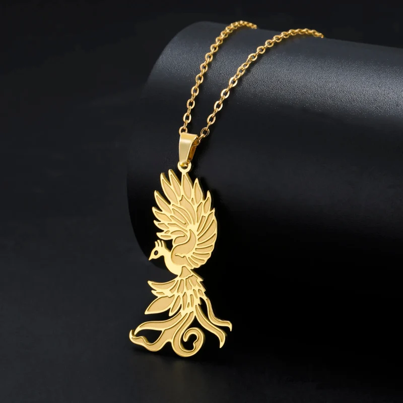 Collier Phoenix Volant