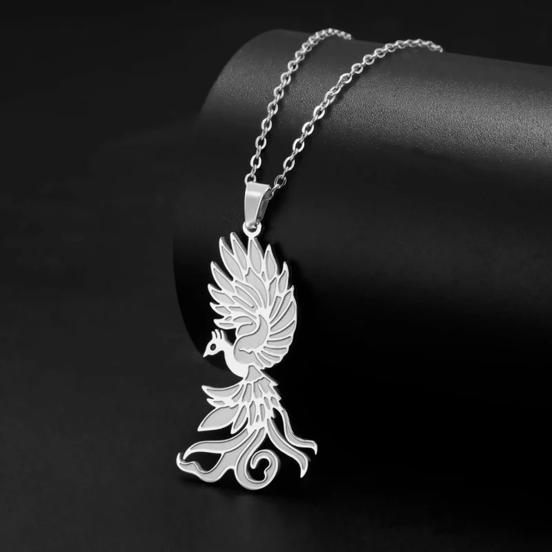 Collier Phoenix Volant