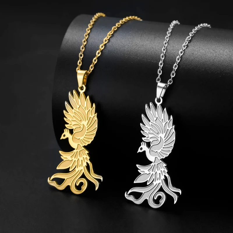 Collier Phoenix Volant