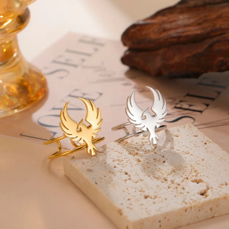 Bague Phoenix Réglable