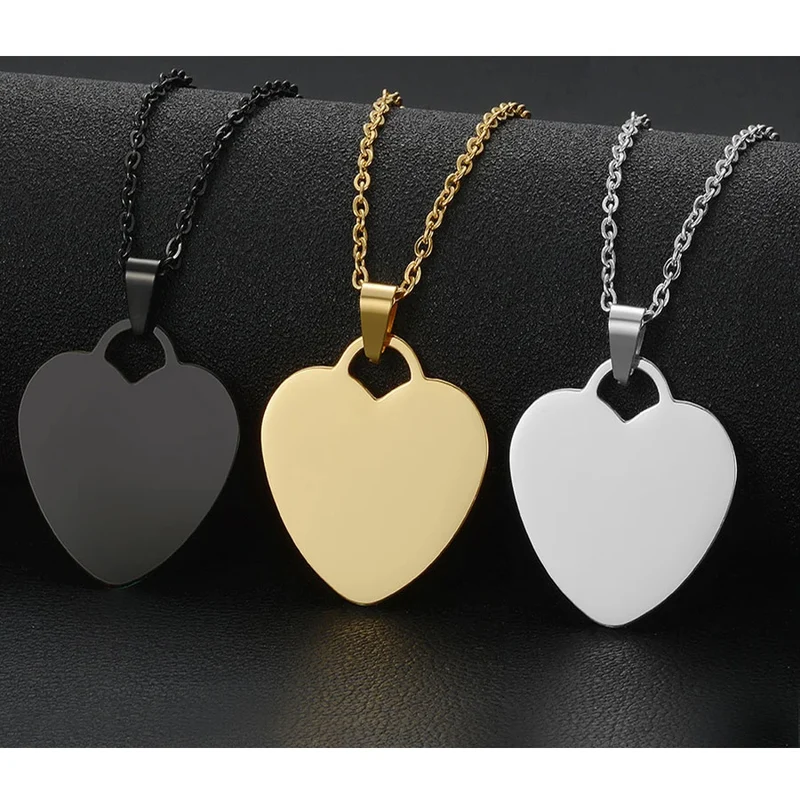 Collier Coeur Personnalisable