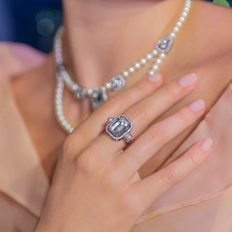 BAGUE GRANDE PERLES & MERVEILLES