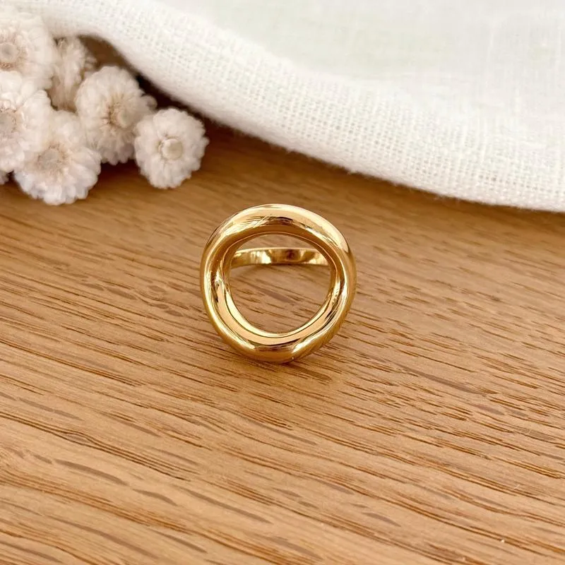 Bague "Orma" acier