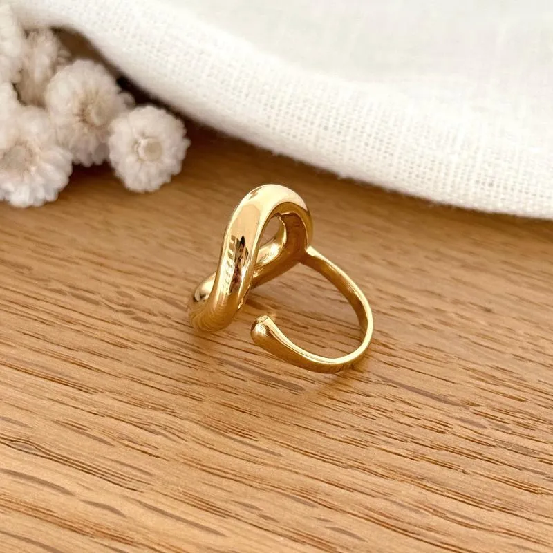 Bague "Orma" acier